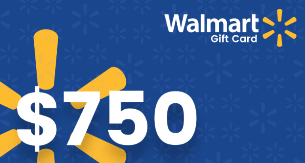 $750 Walmart Gift Card